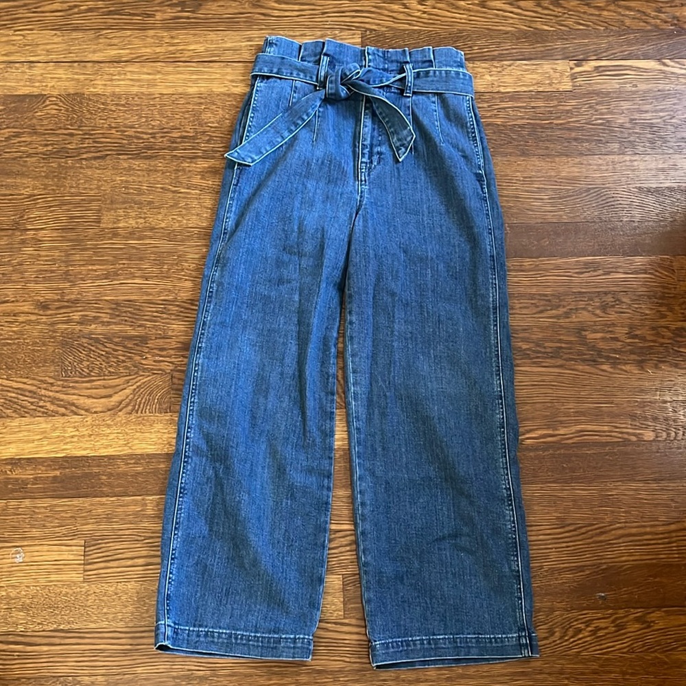 Madewell paper bag jeans